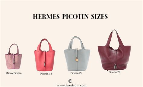 hermes picotin popular color|hermes picotin size chart.